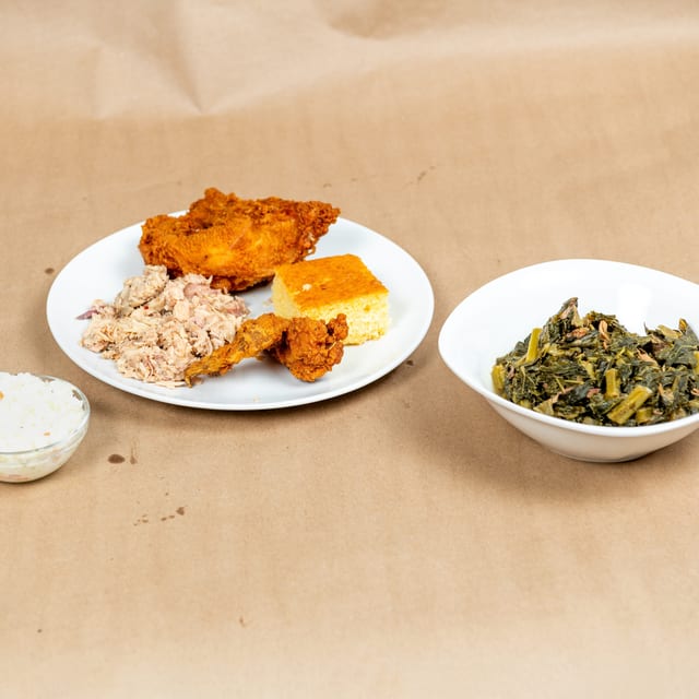 Combo White Plate.